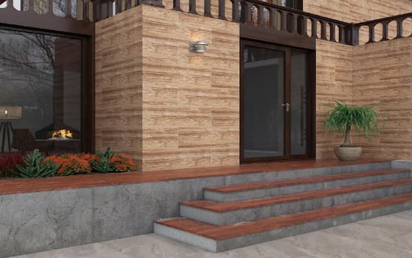 تصویر 2 از قیمت سرامیک نما طرح چوب با کیفیت ارزان + خرید عمده
